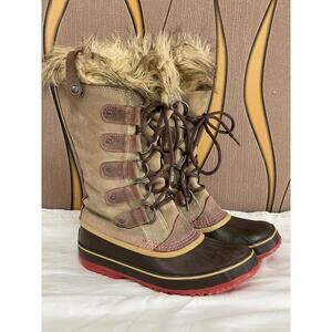 SOREL Joan of Artic Women's  Waterproof Snow Winter Boots Sz 9 (NL1540-254) #A3